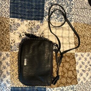 Jessica Simpson 3-Compartment Black Camille Cossbody